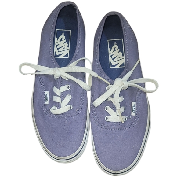 Vans old skool skate low top lace up purple sneakers 7 - Picture 1 of 4